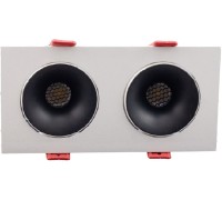 Точечный светильник  AM480-2 BK+WH 15,4W AM Group