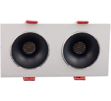 Точечный светильник  AM480-2 BK+WH 15,4W AM Group
