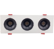 Точечный светильник  AM480-3 BK+WH 23,1W AM Group