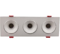 Точечный светильник  AM480-3 WH+WH 23,1W AM Group