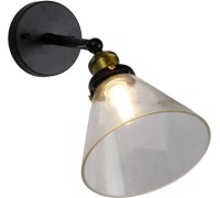 Бра AM605 AM6056-1W BK+CL AM Group