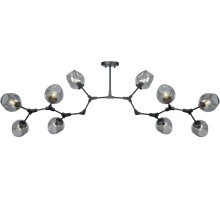 Потолочная люстра LOFT LOFT-10 BK AM Group