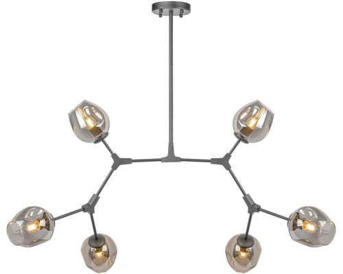 Потолочная люстра LOFT LOFT-6 BK AM Group