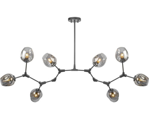 Потолочная люстра LOFT LOFT-8 BK AM Group