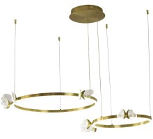 Подвесной светильник  MARIPOSA SPD400+600 POLISHED GOLD AM Group