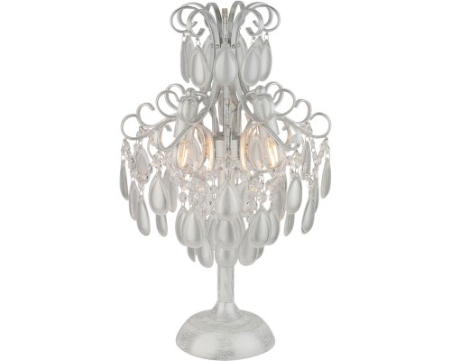 Интерьерная настольная лампа MONICA MONICA TL3 SILVER AM Group