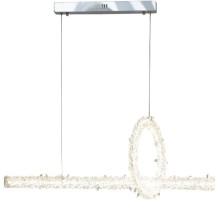 Подвесная люстра  OVALE CH D1000+300 AM Group