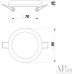 Точечный светильник Ingrid 3322.FAP222R/10W/4K APL LED