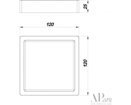 Точечный светильник Ingrid 3322.LDF6004M/6W/4K APL LED