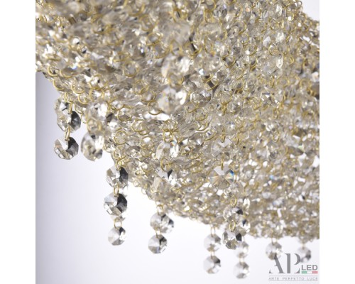 Подвесная люстра Rimini S504.0.80.B.4000.Gold APL LED