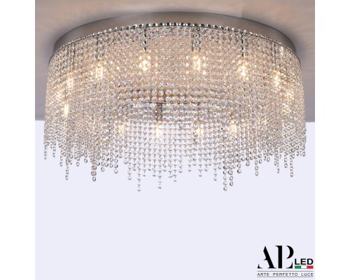 Потолочная люстра Sicilia SH02.73.B.Ni.E14.PK APL LED