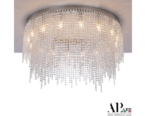 Потолочная люстра Sicilia SH02.73.D.Ni.E14.PK APL LED