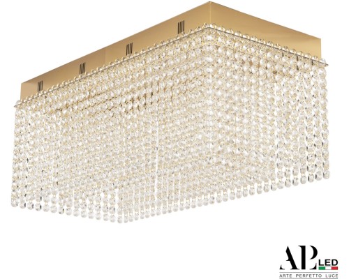 Потолочная люстра Sicilia SH05.57.A.Gd.3000.PK APL LED