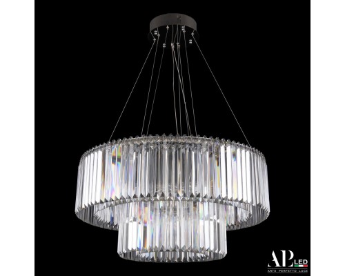 Подвесная люстра Sicilia SH09.73.2D.A.Ni.4000 APL LED