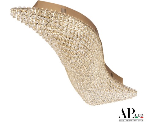 Потолочная люстра Sicilia SH507.2.80.A.Gd.3000 APL LED