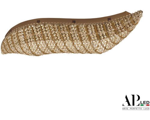Потолочная люстра Sicilia SH507.2.80.M.Gd.3000 APL LED