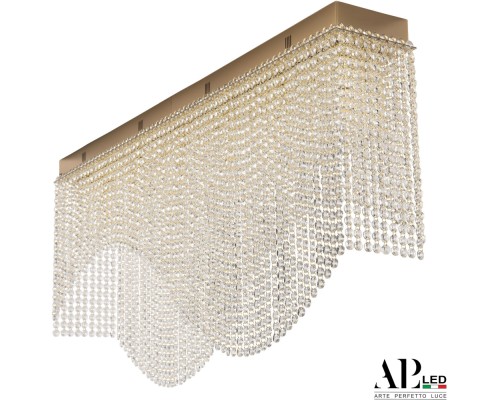 Потолочная люстра Sicilia SH512.2.100.B.Gd.E14 APL LED