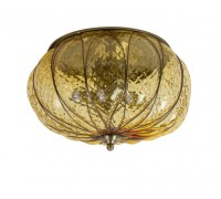 Потолочная люстра  2137/4(amber) Abrasax