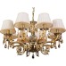 Подвесная люстра Sylvia L.8110-8BR CRISTAL-SHADE Abrasax