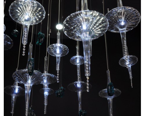 Потолочная люстра  PL.5301(10+5)+6-MD800 Abrasax