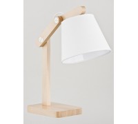 Интерьерная настольная лампа Joga White 23978 Alfa