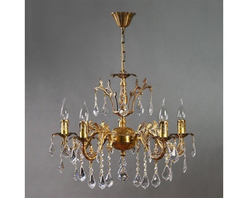 Подвесная люстра Granada 2118/5 AB Leaf Crystal Ambiente