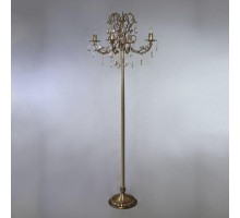 Торшер Alicante 8888F/4 AB Leaf Crystal Ambiente