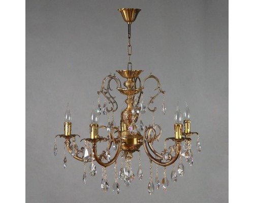 Подвесная люстра Alicante 8888/5 AB Tear Drop Ambiente