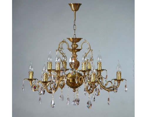 Подвесная люстра Alicante 8888/6+6 AB Tear Drop Ambiente