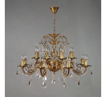 Подвесная люстра Alicante 8888/8+8 AB Leaf Crystal Ambiente