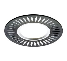 Точечный светильник Алюминий С Узором A507 BK/AL Ambrella