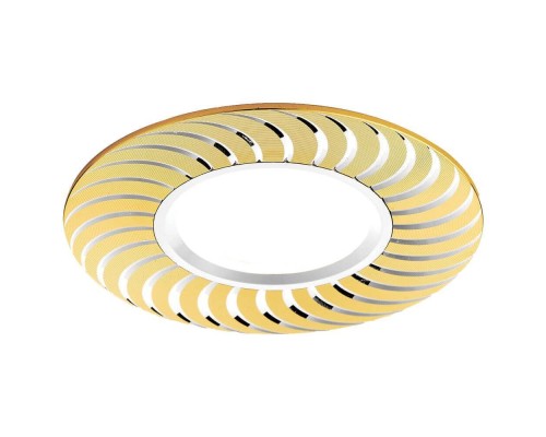 Точечный светильник Алюминий С Узором A720 G/AL Ambrella