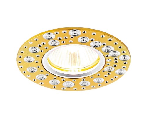 Точечный светильник Алюминий С Узором A801 AL/G Ambrella