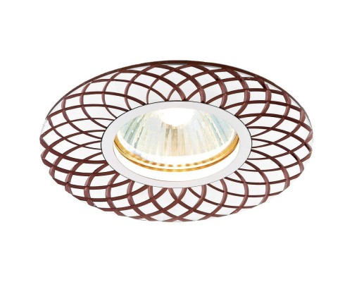 Точечный светильник Алюминий С Узором A815 AL/BR Ambrella