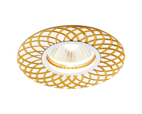 Точечный светильник Алюминий С Узором A815 AL/G Ambrella