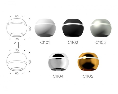 Основание для светильника C C1103 Ambrella