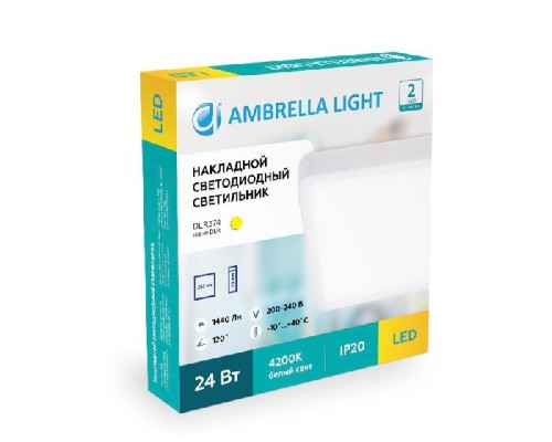 Точечный светильник Downlight DLR374 Ambrella