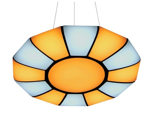 Потолочный светильник Orbital Parus FP2313L WH 114W D480 Ambrella