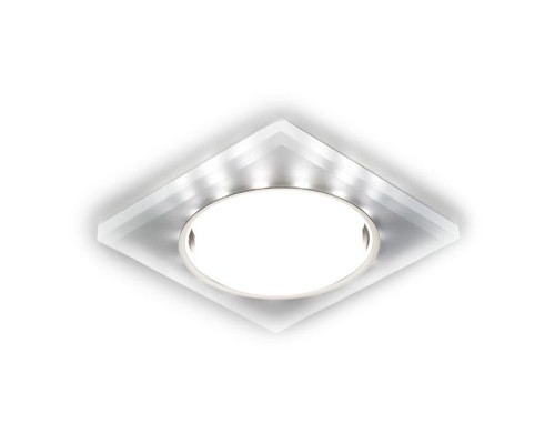 Точечный светильник Gx53+led G215 CH/WH Ambrella