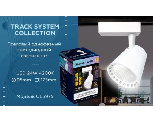 Трековый светильник GL GL5975 Ambrella