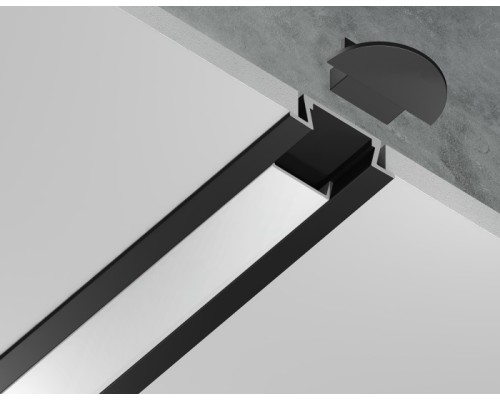 Профиль для светодиодной ленты Illumination GP1001BK Ambrella