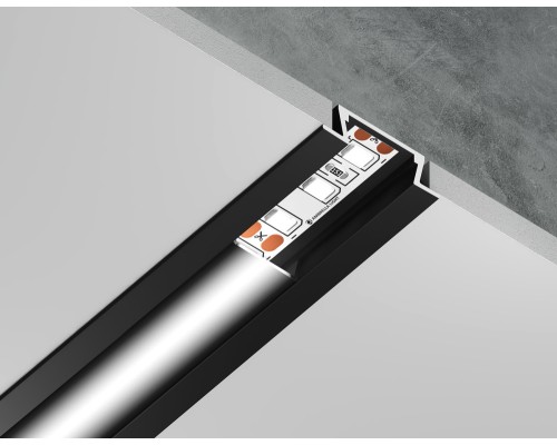 Профиль для светодиодной ленты Illumination GP1001BK/BK Ambrella