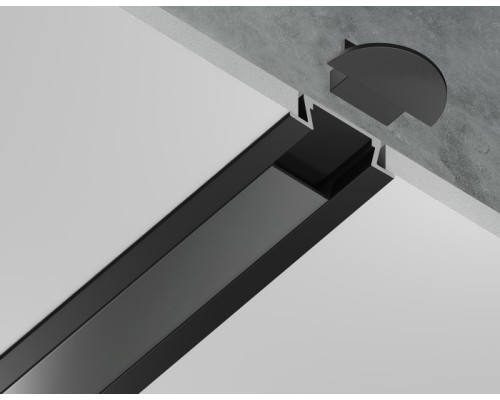 Профиль для светодиодной ленты Illumination GP1001BK/BK Ambrella