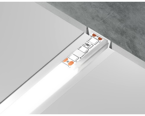 Профиль для светодиодной ленты Illumination GP1001WH Ambrella