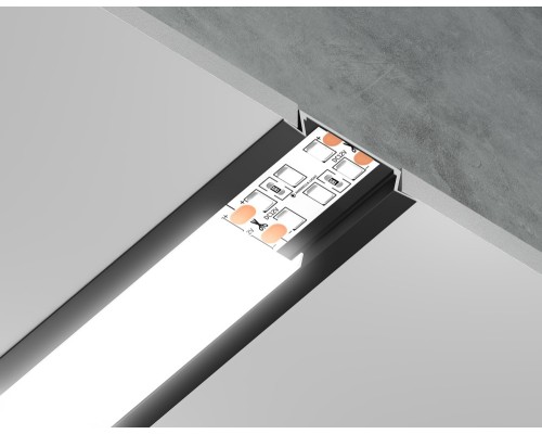 Профиль для светодиодной ленты Illumination GP1100BK Ambrella