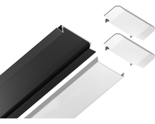 Профиль для светодиодной ленты Illumination GP1100BK Ambrella