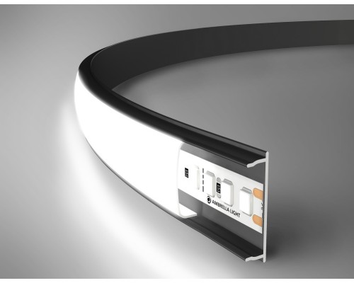 Профиль для светодиодной ленты Illumination GP1600BK Ambrella