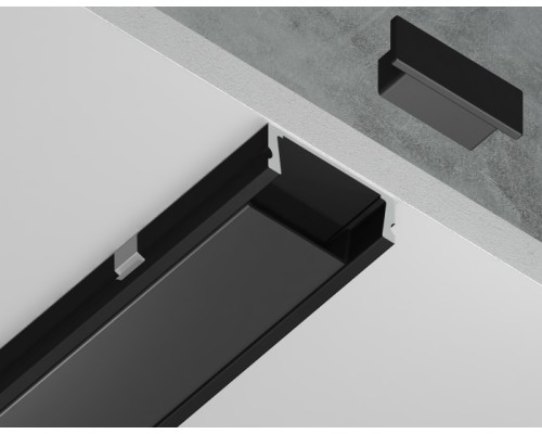 Профиль для светодиодной ленты Illumination GP1700BK/BK Ambrella