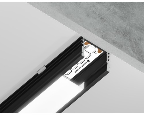 Профиль для светодиодной ленты Illumination GP1750BK Ambrella