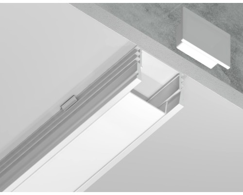 Профиль для светодиодной ленты Illumination GP1750WH Ambrella